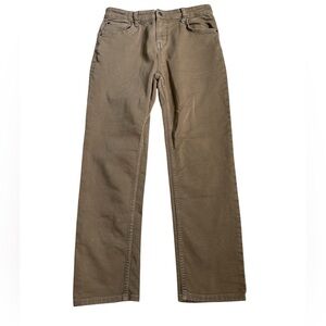 Cat & Jack Boys Slim Super Stretch Tan Pants 16